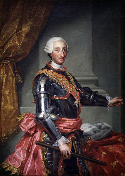 Anton Raphael Mengs Portrait of Charles III of Spain oil painting image